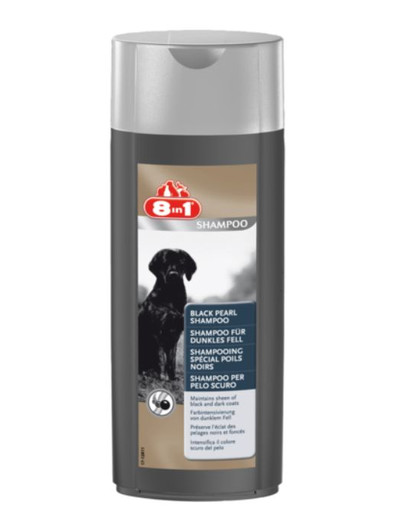 8in1 Šampón black pearl 250 ml