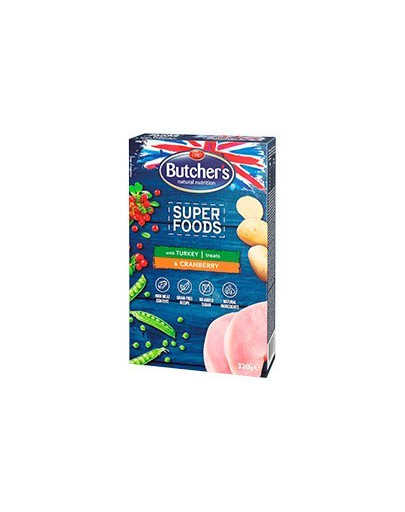 Superfoods Pochúťky s morkou a brusnicami 6 x 320 g