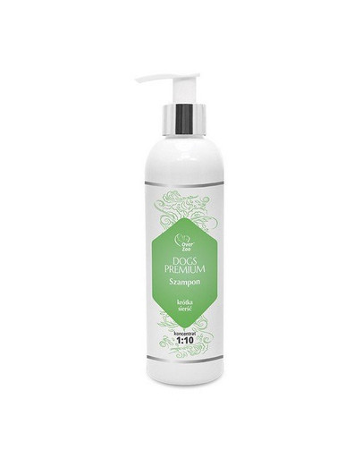 OVER ZOO Dogs Premium šampón pre krátkosrsté psy 250 ml