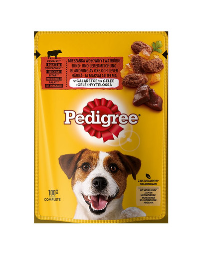 PEDIGREE hovädzie v želé 100g
