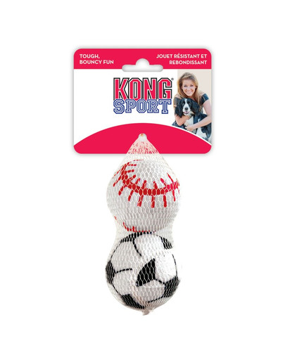 KONG Sport Balls L 2 ks loptičky pre psa gumové