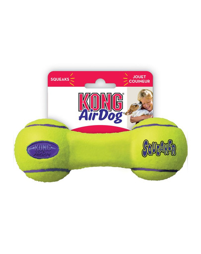 KONG Airdog Squeaker Dumbbell L hryzátko pre psa