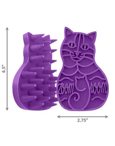 KONG Kefa Cat ZoomGroom na masáže aj česanie mačky