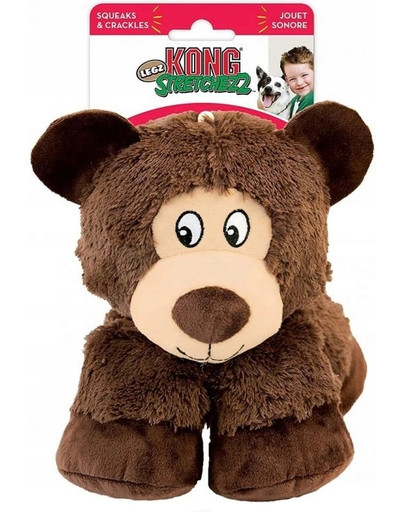 KONG Stretchezz Legz Bear L hračka pre psa myš