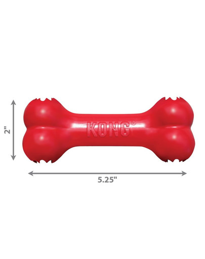 KONG Goodie Bone hračka pre psov gumová kosť S 13,5cm