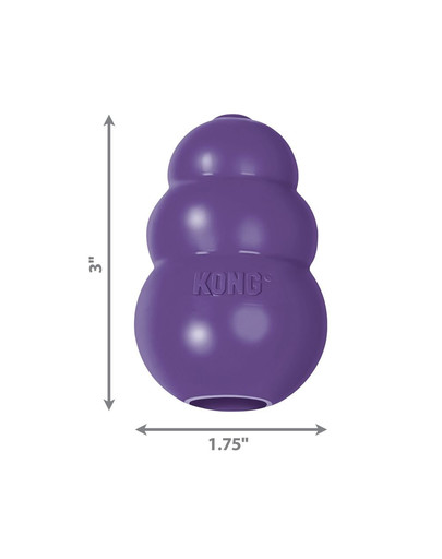 KONG Senior S hryzátko na maškrty pre staršie psy