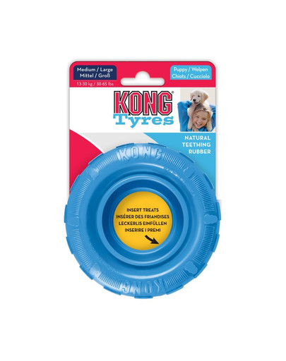 KONG Puppy Tyres M/L hračka pre šteňa
