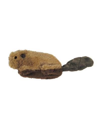 KONG Refillables Beaver hračka pre mačky s prútom bóbr