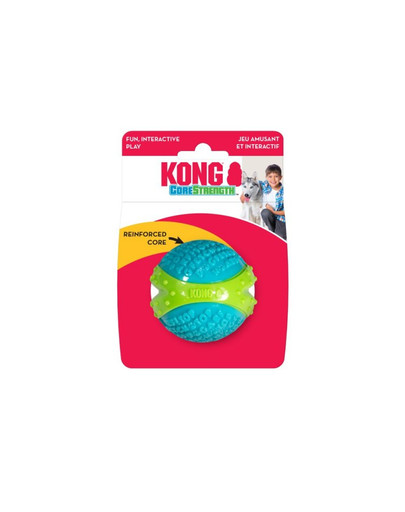 KONG CoreStrength Ball M lopta pre psa