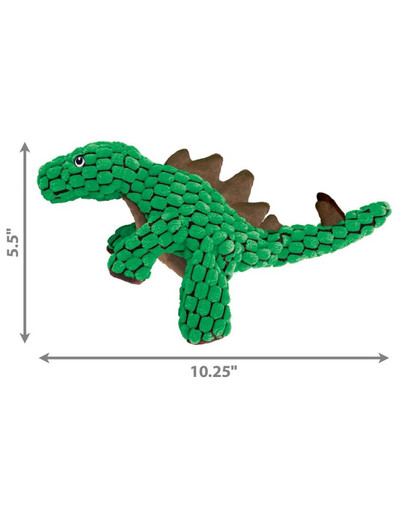 KONG Dynos Stegosaurus Green S plyšák pre psa dinosaurus