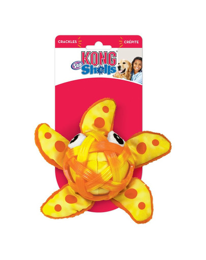 KONG Sea Shells Starfish S/M hračka pre psa