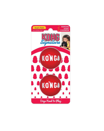 KONG Signature Ball S 2 ks lopta pre psa
