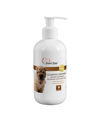 OVER ZOO Szampon z biosiarką 250 ml