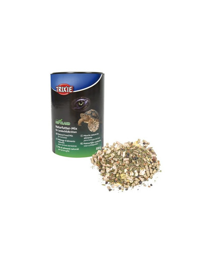 TRIXIE Prírodné krmivo pre suchozemské korytnačky 100 g / 250 ml