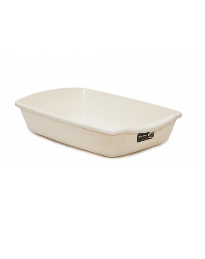 PET INN Toaleta pre mačky cleo 52.5x38x14cm sweet ecru