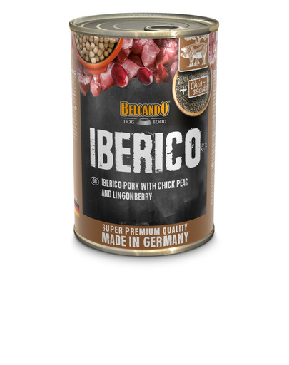 BELCANDO Super Premium Iberico 6 x 400 g Bravčové s cícerom a brusnicami 6 x 400 g
