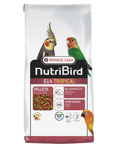 VERSELE-LAGA NutriBird G14 Tropical Krmivo pre stredné papagáje 1 kg