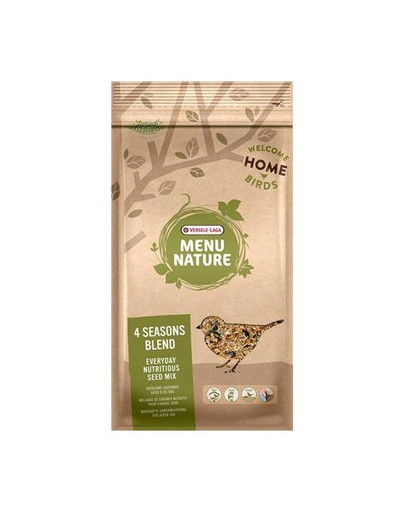 VERSELE-LAGA Menu Nature 4 Seasons Blend 4 kg - zmes na štyri ročné obdobia pre voľne žijúce vtáky