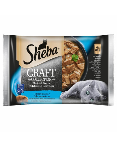 SHEBA Craft Collection krmivo pre mačky v omáčke 52 x 85 g vrecúško