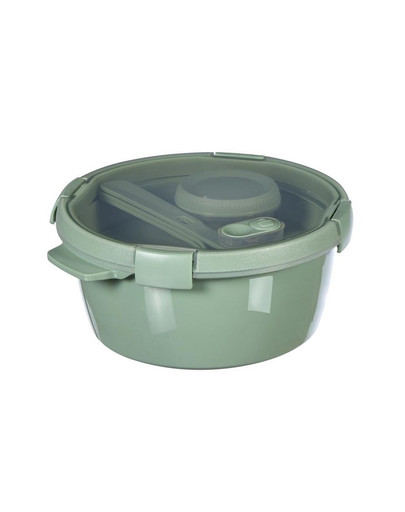 Súprava CURVER Lunch Smart eco 1,6 l obedár zelená farba