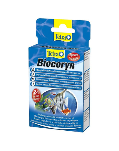 TETRA Biocoryn 24 tabliet Prípravok na čistenie vody v akváriu