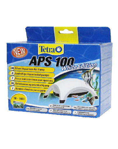 TETRA APS Akvarijná vzduchová pumpa biela APS 100 - biela vzduchová pumpa 50-100l + ZDARMA