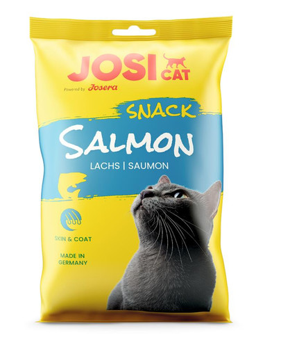 JOSERA JosiCat Snack Losos 60g pochúťky s lososom pre dospelé mačky