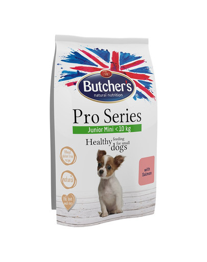 BUTCHER'S Dog Pro Series Junior s lososom 800 g