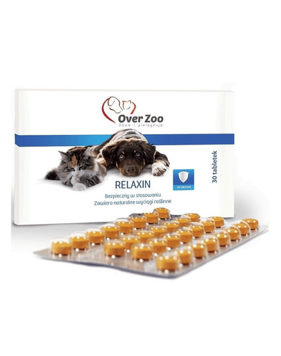 OVER ZOO Relaxin tabletki 30 szt.