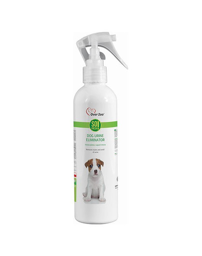 OVER ZOO So fresh! Dog Urine Eliminator 250 ml neutralizátor zápachu moču a odstraňovač škvŕn