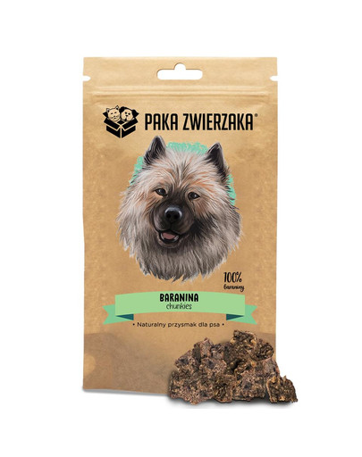 PAKA ZWIERZAKA Chunkies Baranina 100% 80 g