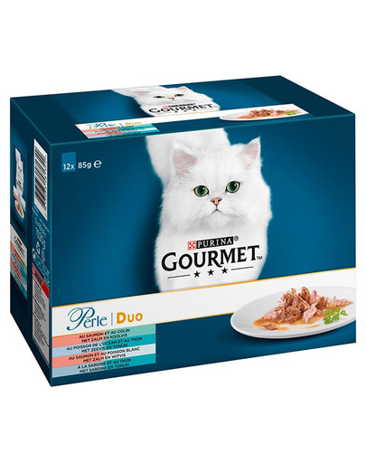 GOURMET Perle Duet Ryby 72x85g