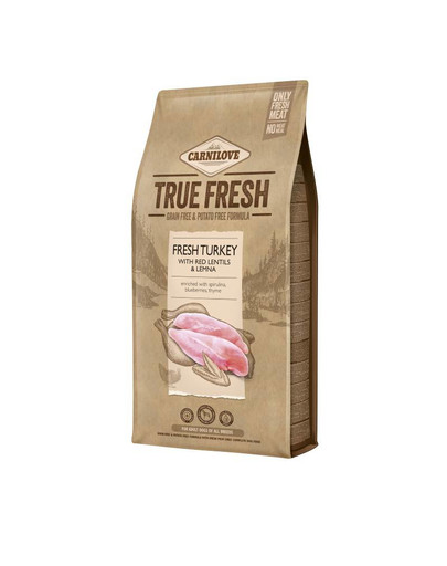 CARNILOVE True Fresh Turkey Granule pre psov s morčacím mäsom 4 kg