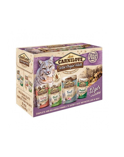 CARNILOVE Cat Multipack mix 12 x 85 g