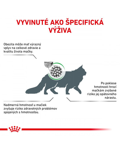ROYAL CANIN Veterinary Health Nutrition Cat Satiety 6 kg