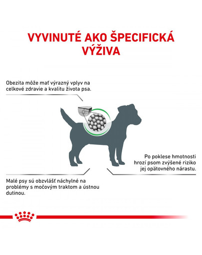 ROYAL CANIN Veterinary Health Nutrition Dog Satiety Small 3 kg