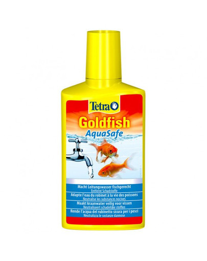 TETRA Goldfish AquaSafe 100 ml - uzdatniacz wody dla welonów w płynie