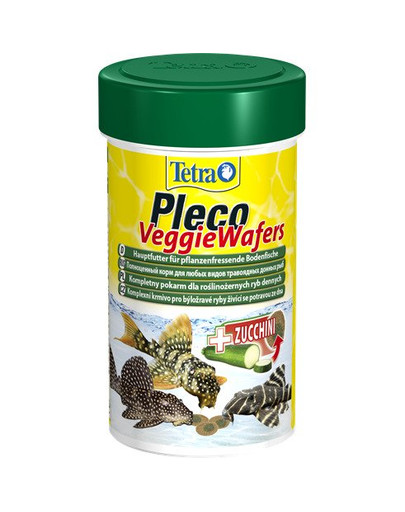 TETRA Pleco Veggie Wafers 3,6 l zeleninové krmivo pre ryby pri dne