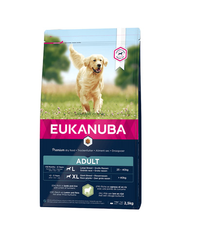 EUKANUBA Adult Large Breeds Lamb & Rice 2.5 kg