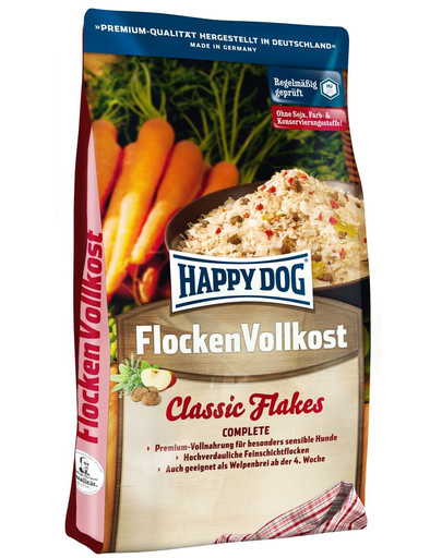 HAPPY DOG Flocken vollkost 10 kg