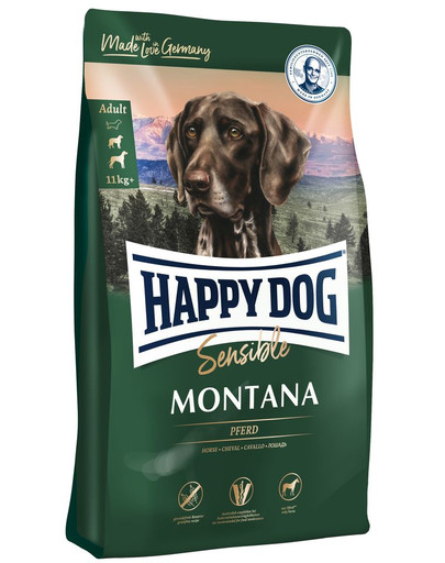HAPPY DOG Sensible Montana 10 kg konské mäso a zemiaky