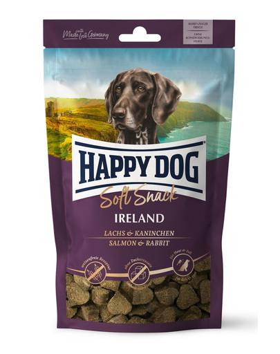 HAPPY DOG Soft Snack Ireland 100 g losos a králik