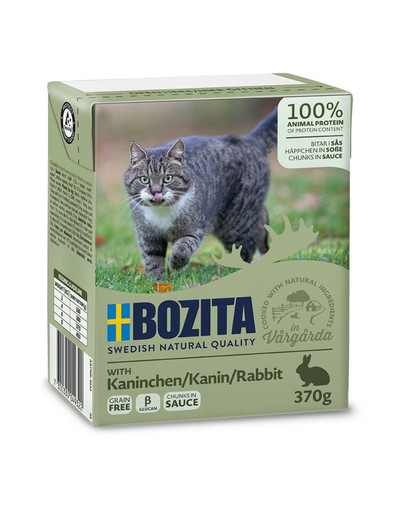 BOZITA Králičie mäso v omáčke 370 g