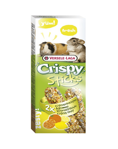 VERSELE-LAGA Crispy Sticks pre morčatá/činčily Citrus 110g