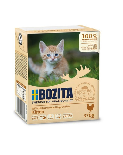 BOZITA Kitten Chunks in sauce chicken 370 g