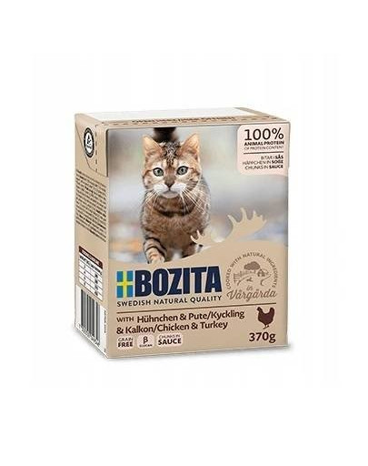BOZITA Kuracie s morčacím v omáčke 370 g