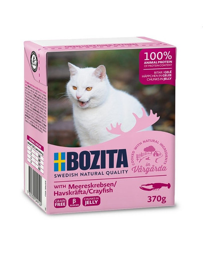 BOZITA Kúsky račieho mäsa v želé 370 g