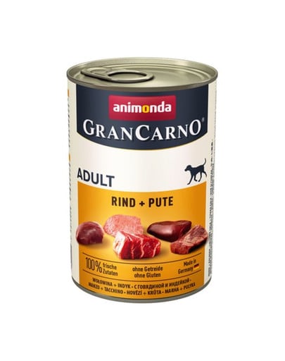 ANIMONDA Grancarno hovädzie/morčacie konzerva 400 g