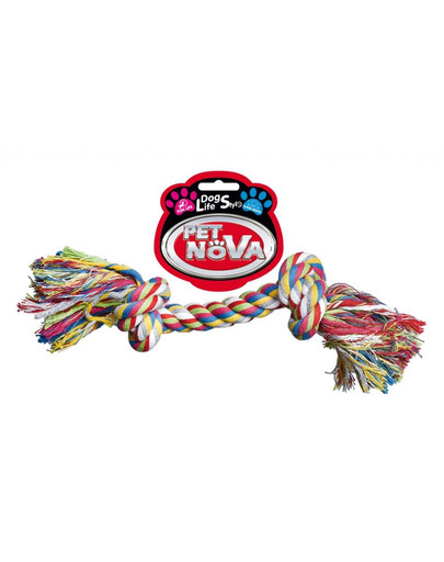 PET NOVA DOG LIFE STYLE Bavlnené lano 25 cm Superdental