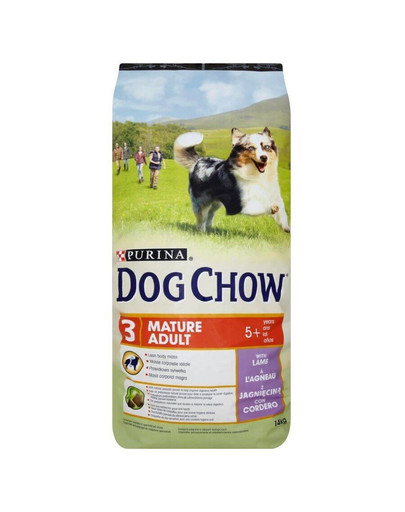 PURINA Dog Chow mature adult 5 + lamb 14 kg